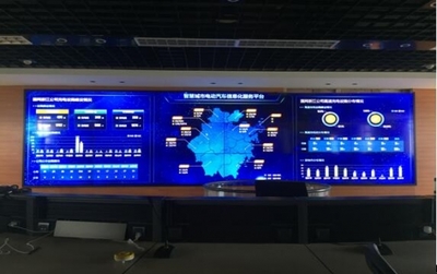 東方中原液晶屏助力浙電電動汽車公司信息系統集成服務
